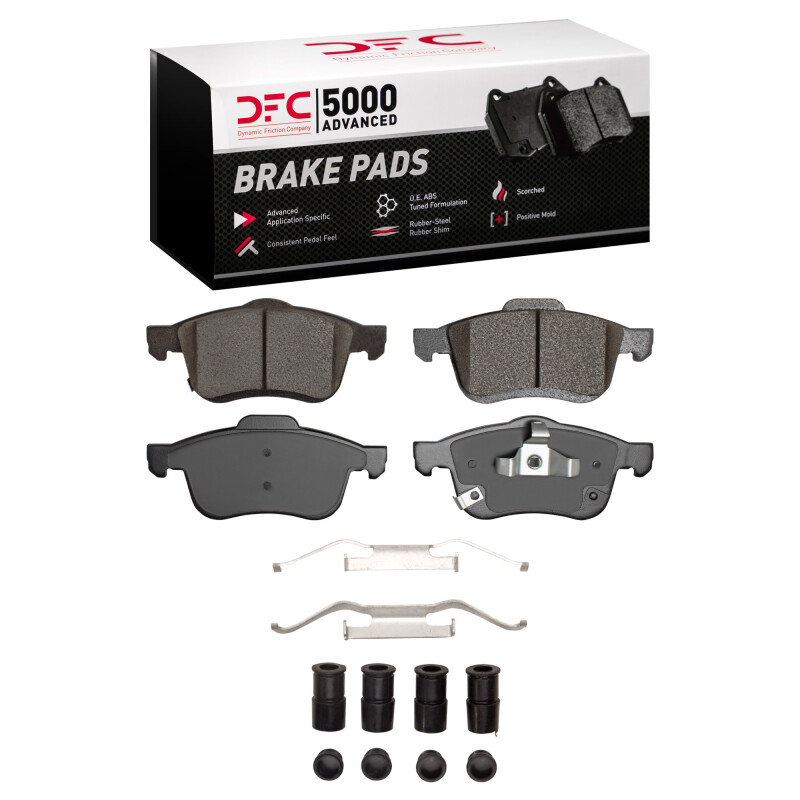 Fiat 500L Brake Pads - Front - DFC - 5000 Advanced Ceramic - `14-`19