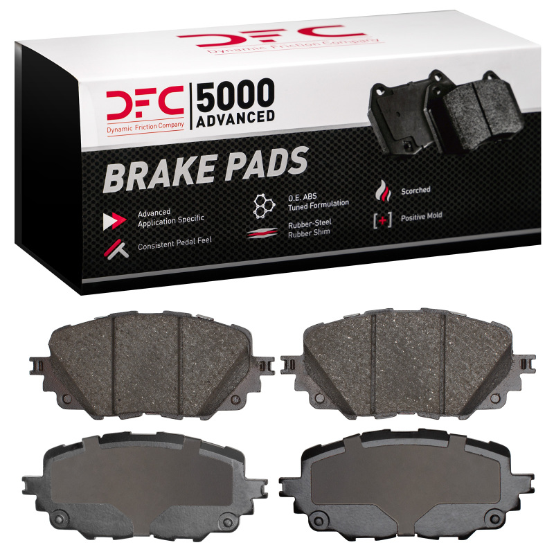 FIAT 124 Brake Pads - Front - DFC - 5000 Advanced Ceramic 