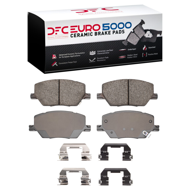 Fiat 500X Brake Pads - Front - DFC - Euro 5000 Ceramic - `15-`23