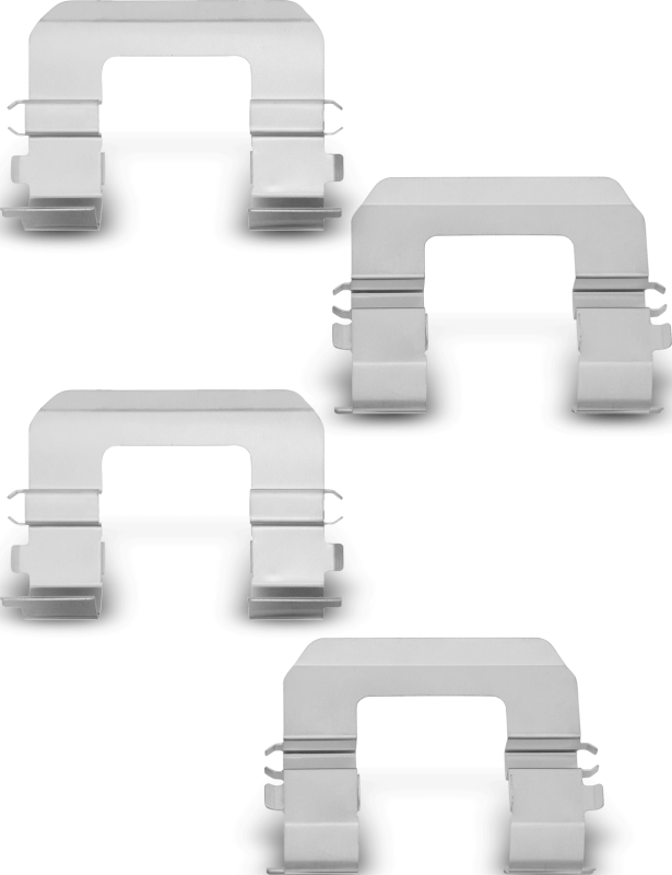 Fiat 500X Brake Hardware Kit - Front - DFC - Stainless Steel - `15-`23