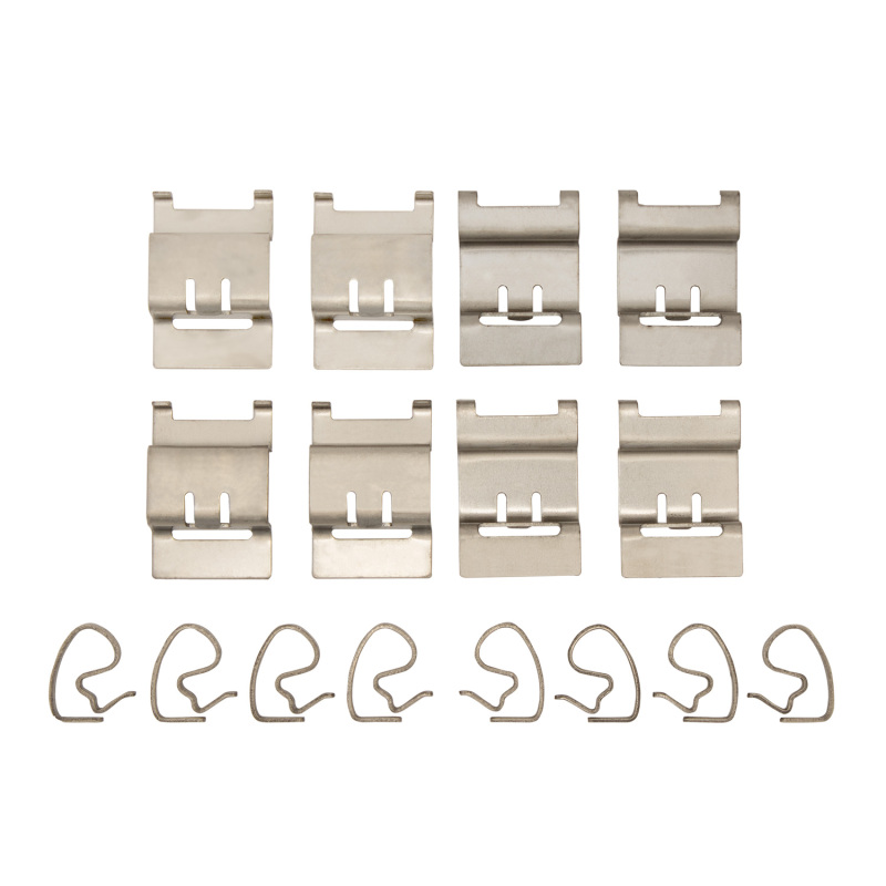 Fiat 500E Brake Hardware Kit - Front/Rear - DFC - Stainless Steel - `19-`26 Fiat 500E Brake Hardware Kit - Front/Rear - DFC - Stainless Steel - `19-`26