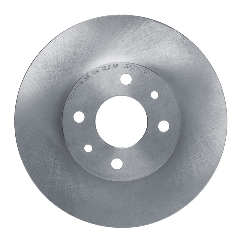 Fiat Uno (Mexico) Brake Rotor (1) - Front - DFC - Plain - `13-`24