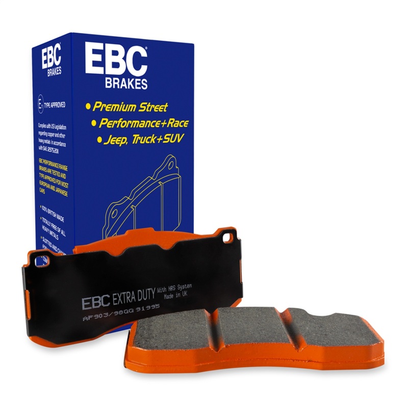 Fiat 500X Brake Pads - Front - EBC - Extra Duty - `15-`27