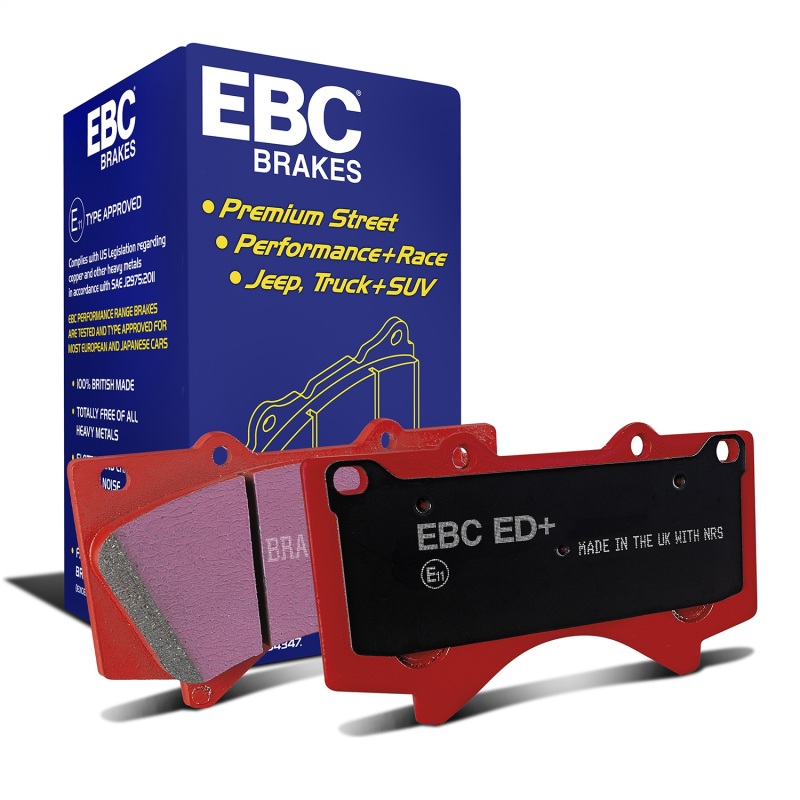 Fiat 500X Brake Pads - Front - EBC - Extra Duty - `15-`27