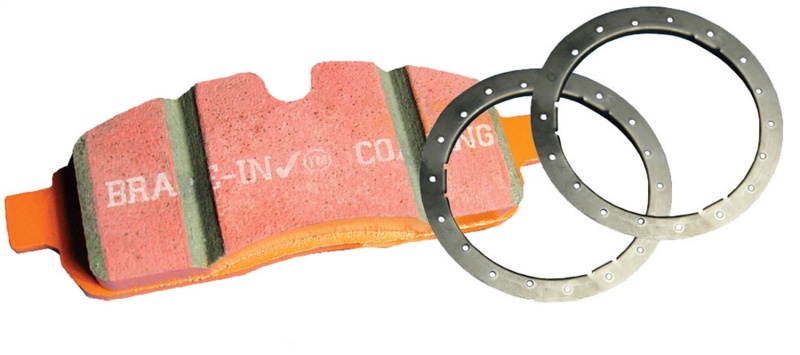 Fiat 500X Brake Pads - Front - EBC - Extra Duty - `15-`27