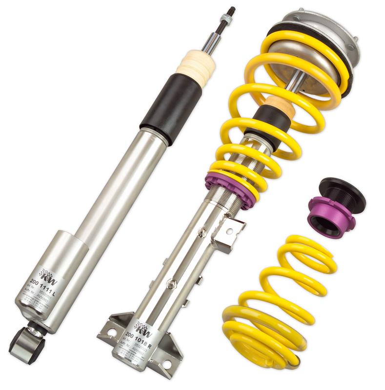 Fiat 124 Spider Coilover Suspension Kit - KW - V3, Adjustable - `17-`20