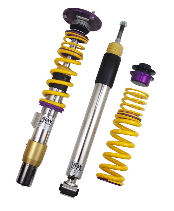 Fiat 124 Spider Coilover Suspension Kit - KW - V3 Clubsport - `17-`20