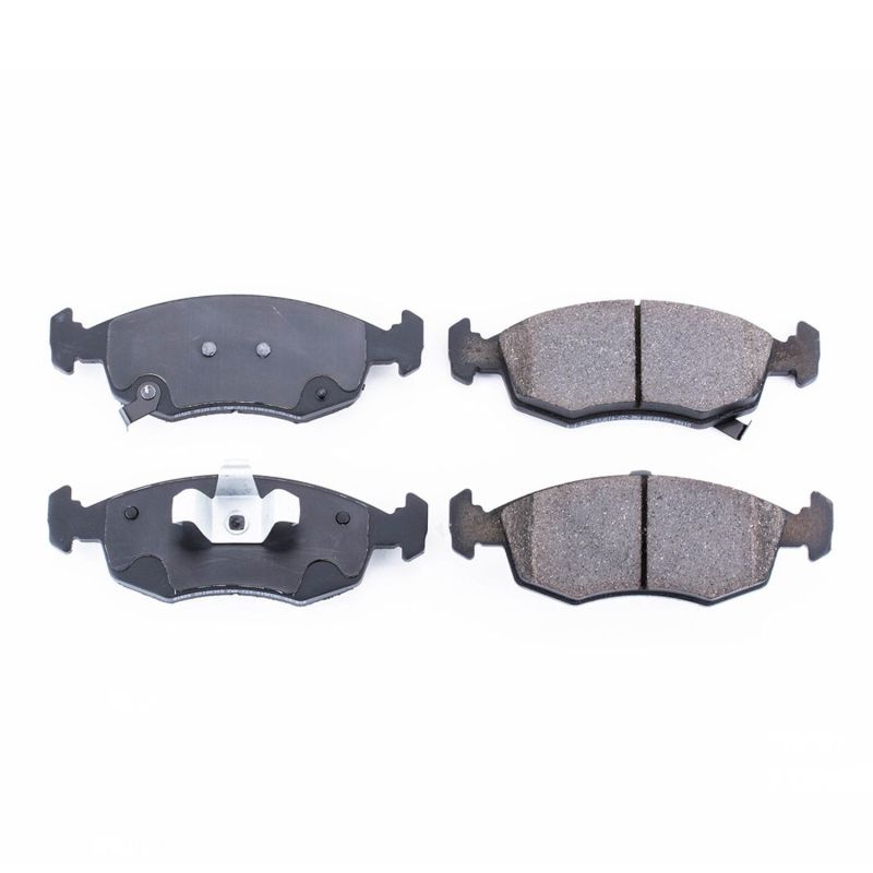 Fiat 500 Brake Pads - Front - PowerStop - Z16 Evolution Ceramic - `12-`18