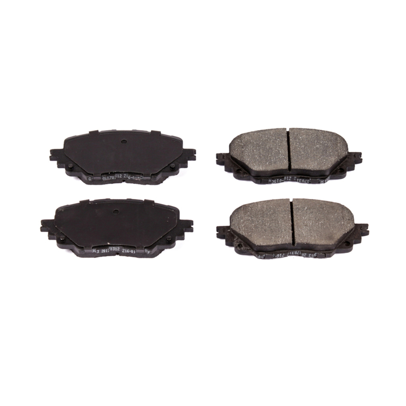 Fiat 124 Spider Brake Pads - Front - PowerStop - Z16 Evolution Ceramic - `17-`19 Fiat 124 Spider Brake Pads - Front - PowerStop - Z16 Evolution Ceramic - `17-`19