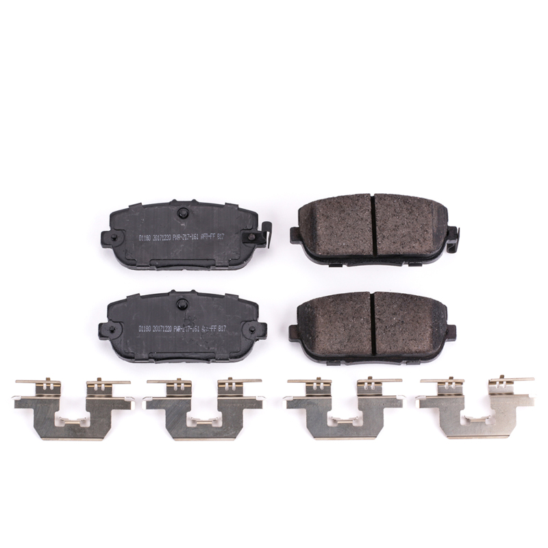 Fiat 124 Spider Brake Pads - Rear - PowerStop - Z17 Evolution Ceramic - `17-`19 Fiat 124 Spider Brake Pads - Rear - PowerStop - Z17 Evolution Ceramic - `17-`19