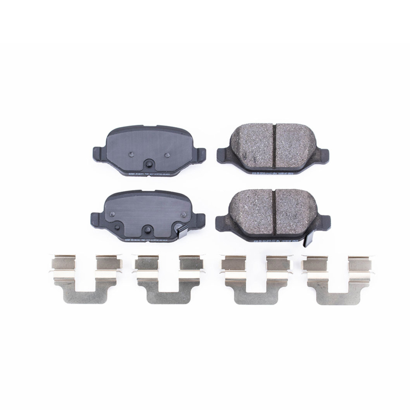 Fiat 500 Brake Pads - Rear - PowerStop - Z17 Evolution - `12-`17 Fiat 500 Brake Pads - Rear - PowerStop - Z17 Evolution - `12-`17