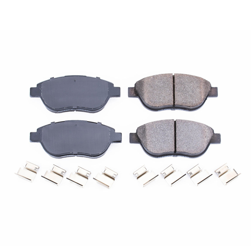 Fiat 500 Brake Pads - Front - PowerStop - Z17 Evolution Ceramic - `12-`18 Fiat 500 Brake Pads - Front - PowerStop - Z17 Evolution Ceramic - `12-`18