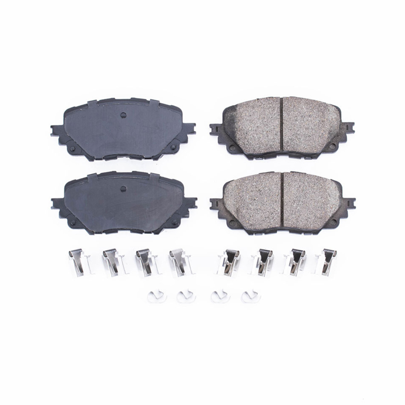 Fiat 124 Spider Brake Pads - Front - PowerStop - Z17 Evolution Ceramic - `17-`19 Fiat 124 Spider Brake Pads - Front - PowerStop - Z17 Evolution Ceramic - `17-`19