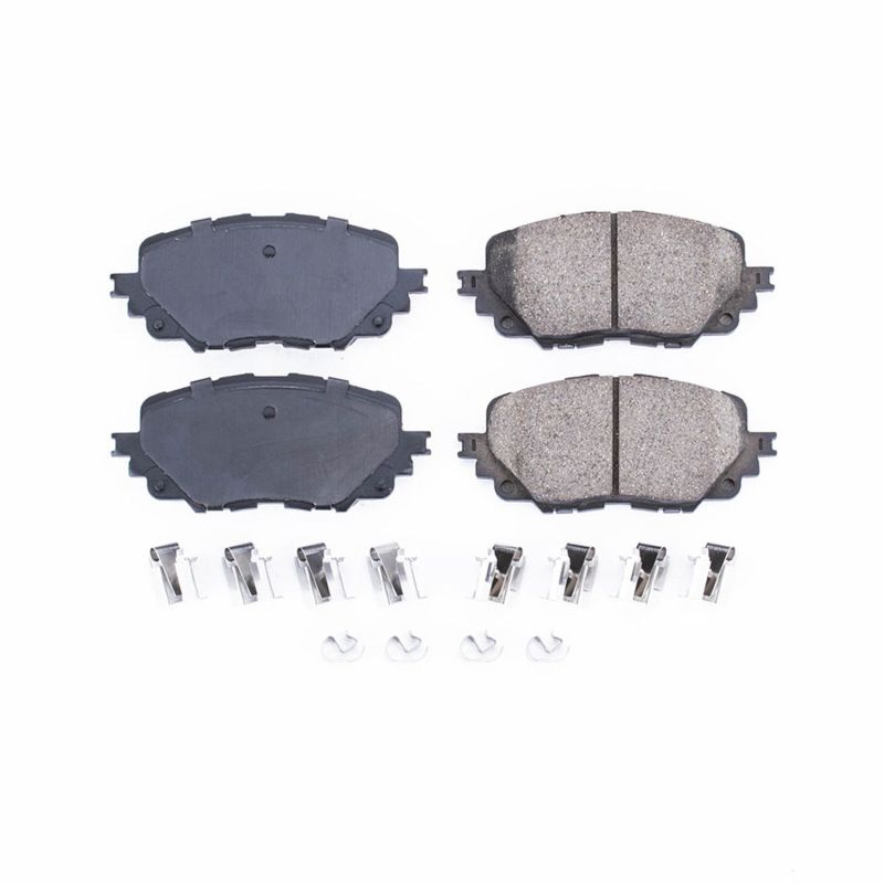 Fiat 124 Spider Brake Pads - Front - PowerStop - Z17 Evolution Ceramic - `17-`19