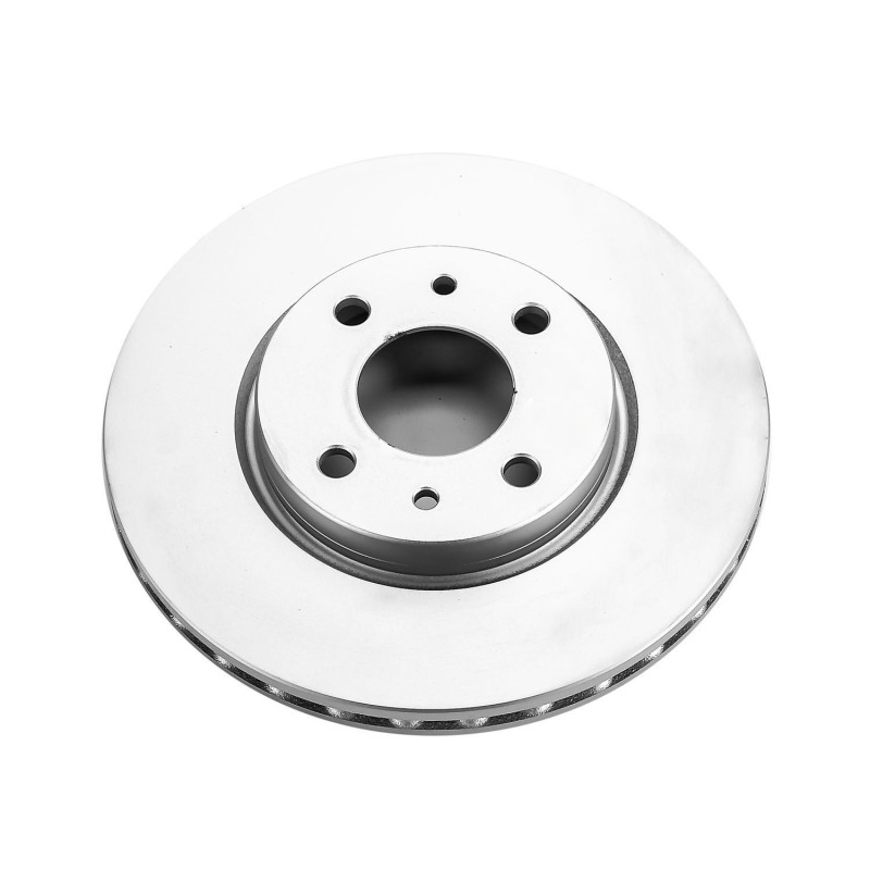 Fiat 500 Brake Rotor (1) - Front - PowerStop - Evolution High Carbon Geomet Coated - `12-`17