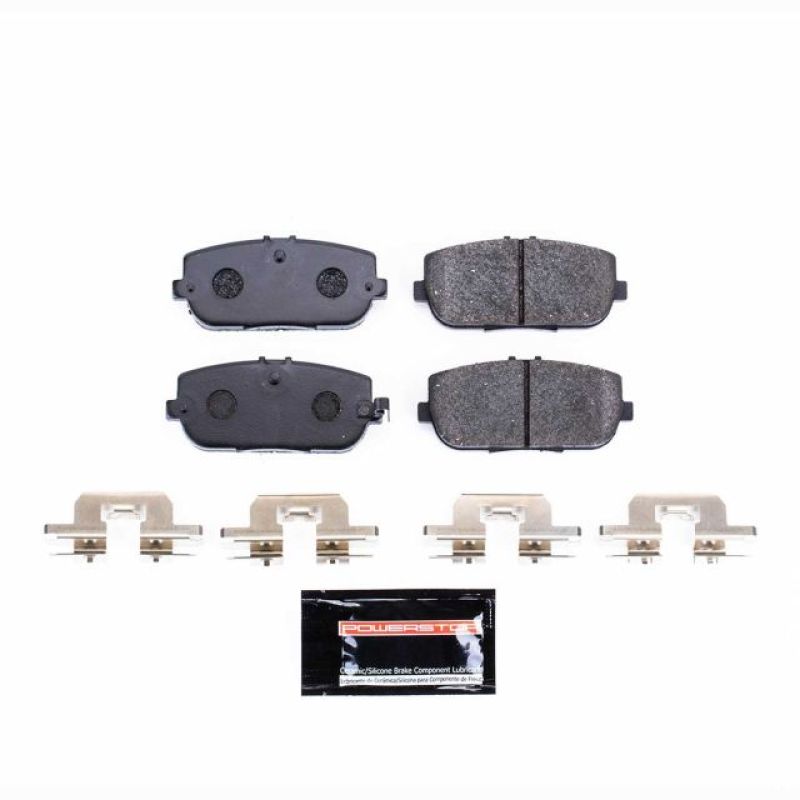 Fiat 124 Spider Track Day Brake Pads - Rear - PowerStop - Stage 1 - `17-`19