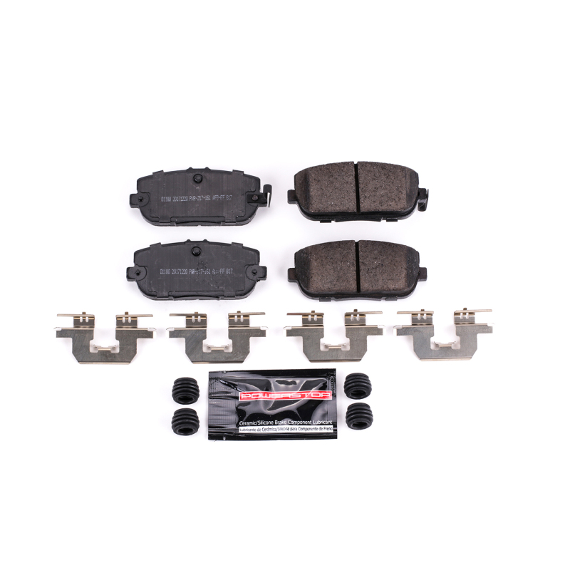 Fiat 124 Spider Brake Pads - Rear - PowerStop - Z23 Evolution Sport - `17-`19