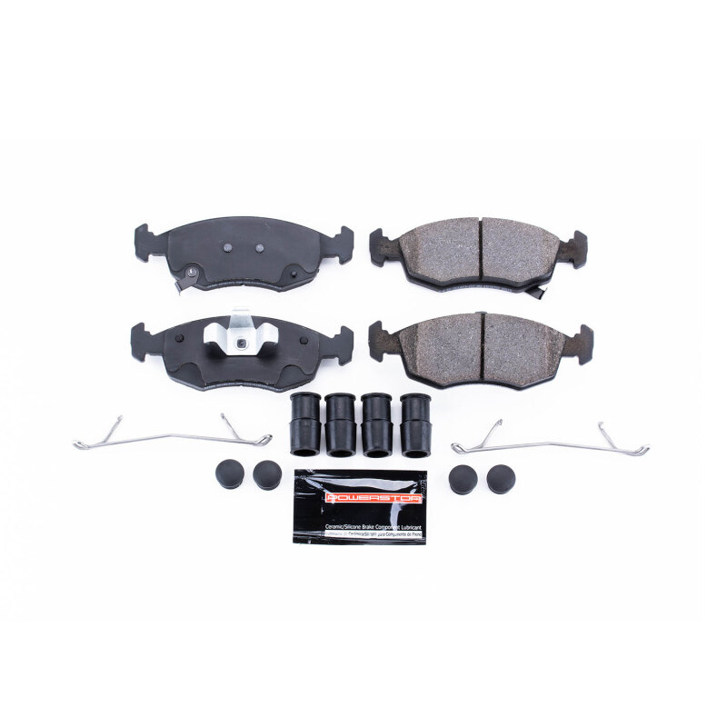 Fiat 500 Brake Pads - Front - PowerStop - Z23 Evolution Sport - `12-`18
