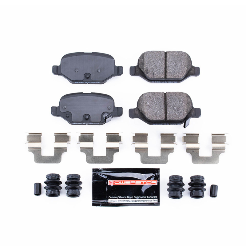 Fiat 500 Brake Pads - Rear - PowerStop - Z23 Evolution Sport - `12-`17