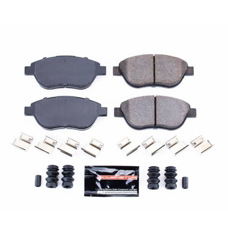 Fiat 500 Brake Pads - Front - PowerStop - Z23 Evolution Sport - `12-`18 Fiat 500 Brake Pads - Front - PowerStop - Z23 Evolution Sport - `12-`18