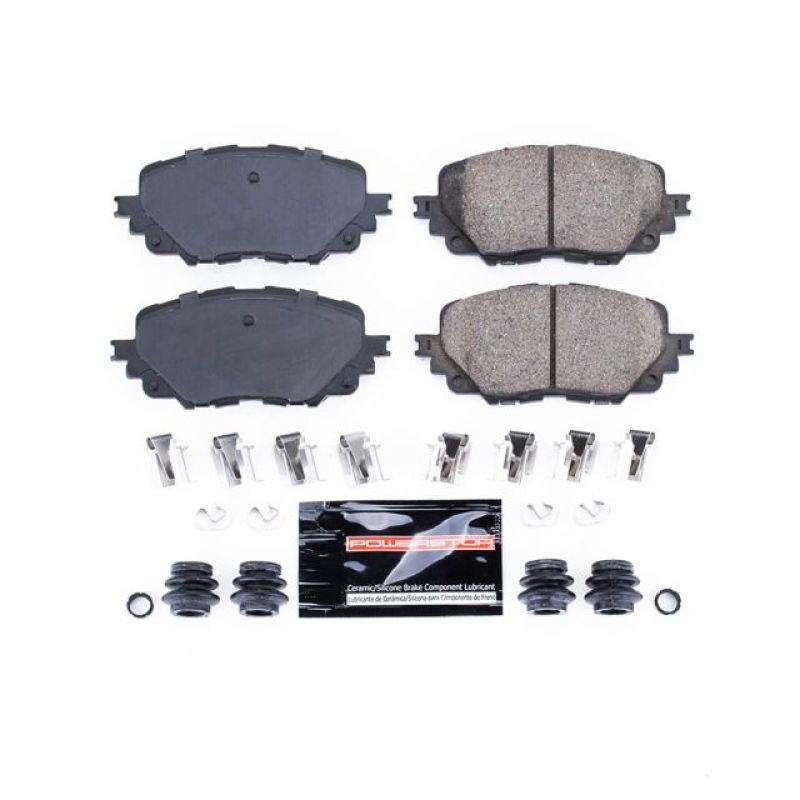Fiat 124 Spider Brake Pads - Front - PowerStop - Z23 Evolution Sport - `17-`19 Fiat 124 Spider Brake Pads - Front - PowerStop - Z23 Evolution Sport - `17-`19