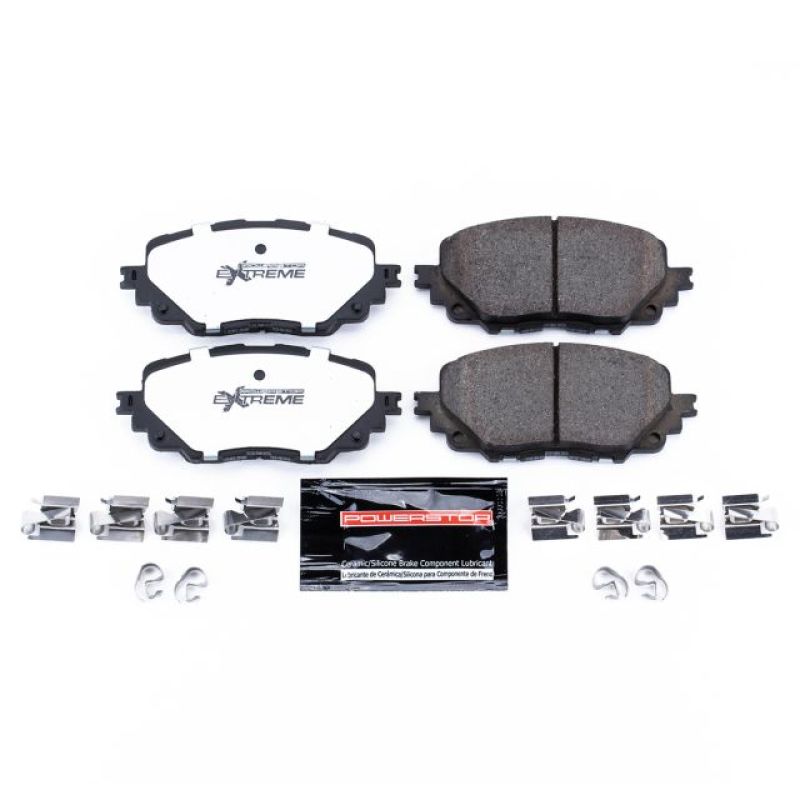Fiat 124 Spider Brake Pads - Front - PowerStop - Z26 Extreme Street - `17-`19 Fiat 124 Spider Brake Pads - Front - PowerStop - Z26 Extreme Street - `17-`19