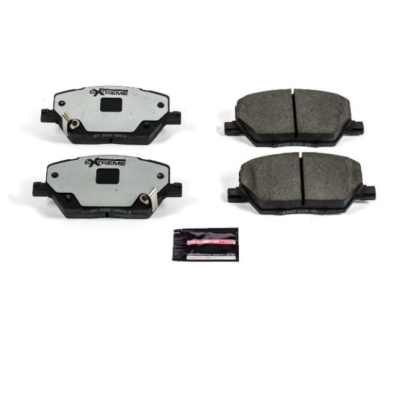 Fiat 500X Brake Pads - Front - PowerStop - Z36 Truck & Tow - `16-`18 Fiat 500X Brake Pads - Front - PowerStop - Z36 Truck & Tow - `16-`18