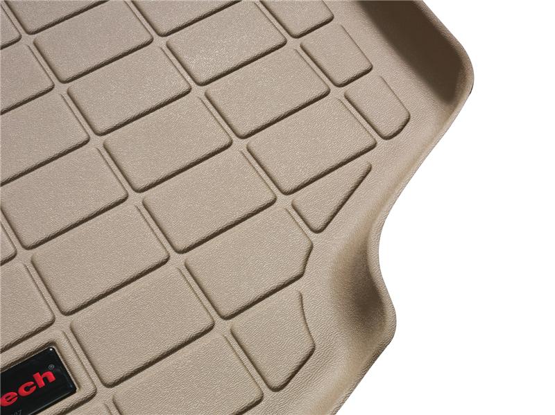 Fiat 500X Cargo Liner With Bumper Protector - Behind 2nd Row Seating - WeatherTech - Cocoa - `16-`27