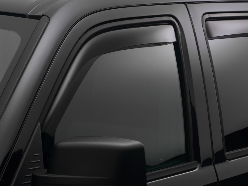 Fiat 500X Wind Deflector - Front - WeatherTech - Dark Smoke - `16-`27