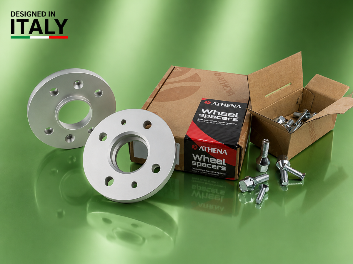 FIAT Topolino Wheel Spacers - Athena - 20mm - set of 2 w/ extended bolts