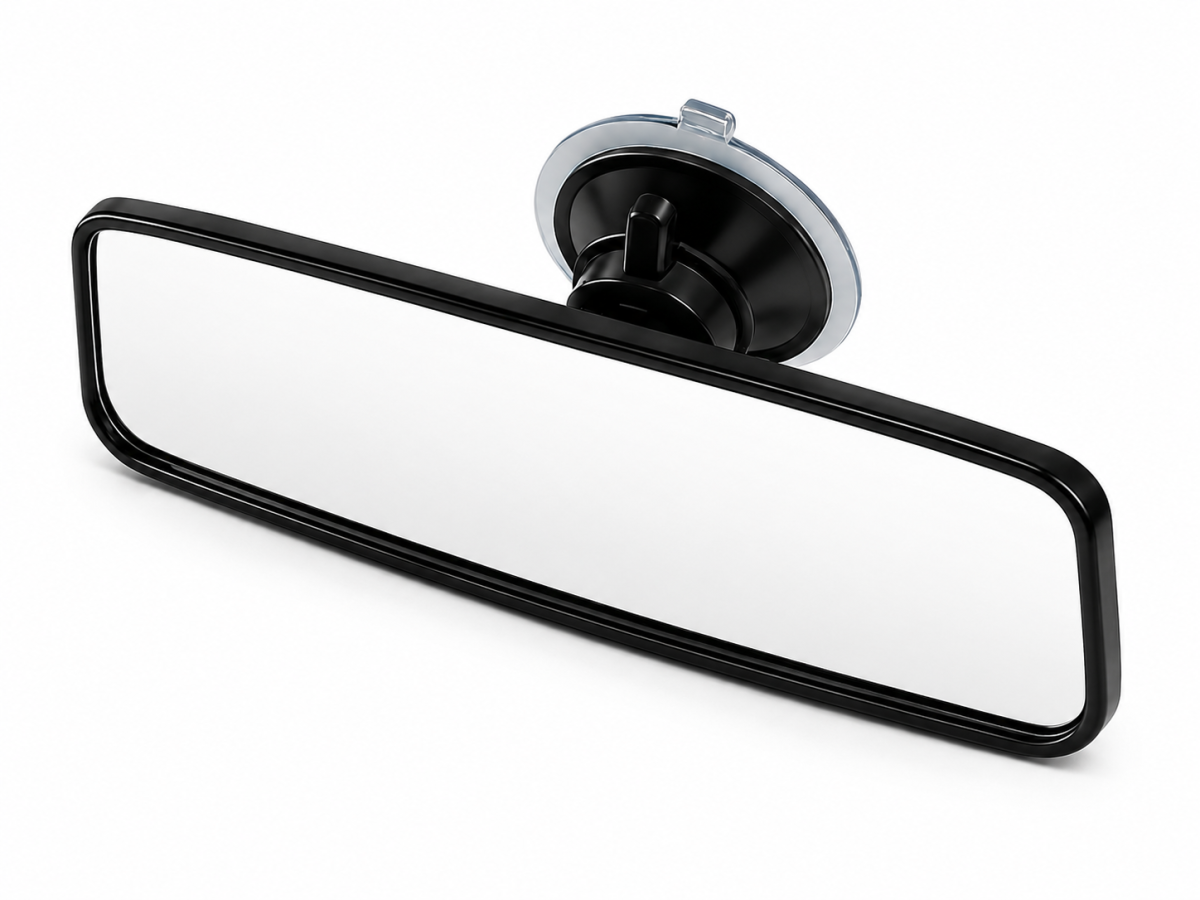 FIAT Topolino Rear View Mirror - Suction Cup Mount - Standard