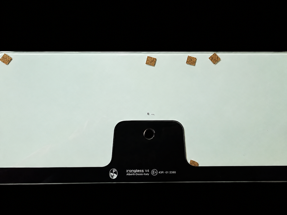 FIAT Topolino Front Side Window Glass Kit