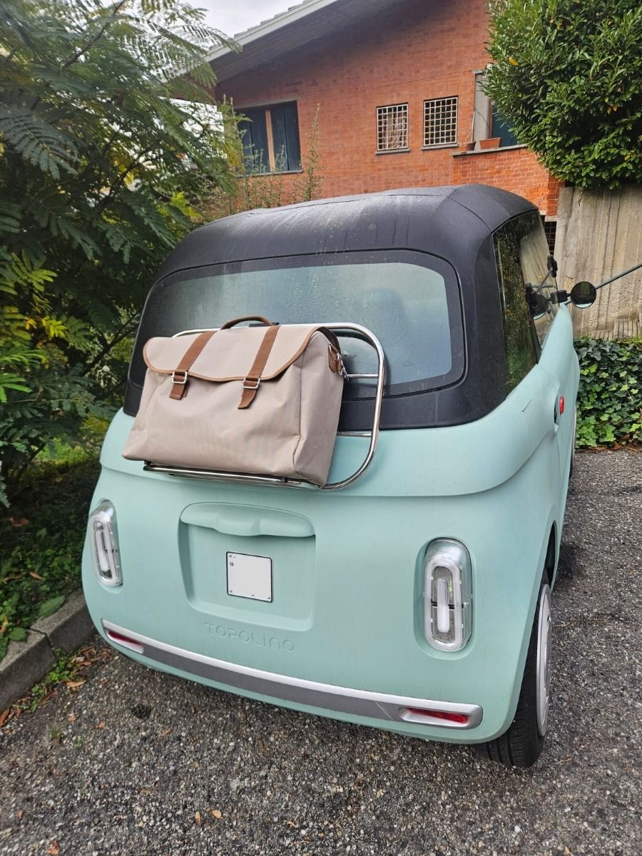 FIAT Topolino Rear Rack Storage Bag 