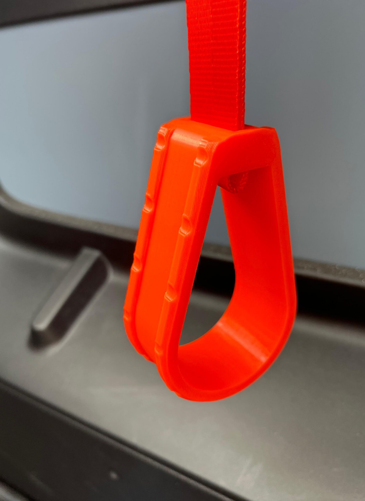 FIAT Topolino Door Pull Handles - Set of 2 - Orange