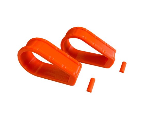 FIAT Topolino Door Pull Handles - Set of 2 - Orange