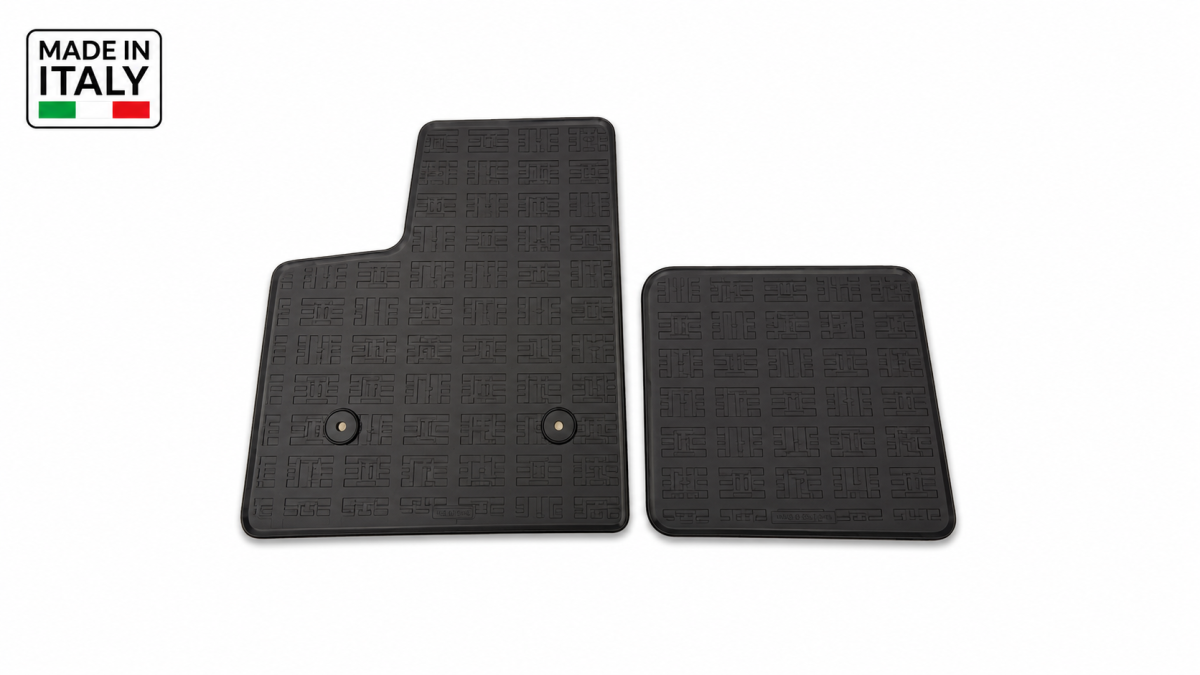 FIAT Topolino Floor Mats - Set of 2 - All Weather Rubber 