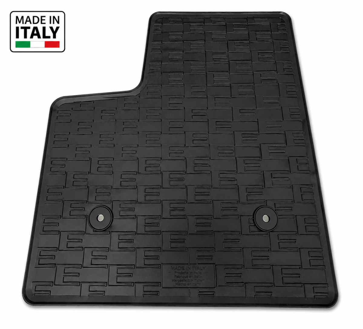 FIAT Topolino Floor Mats - Set of 2 - All Weather Rubber 