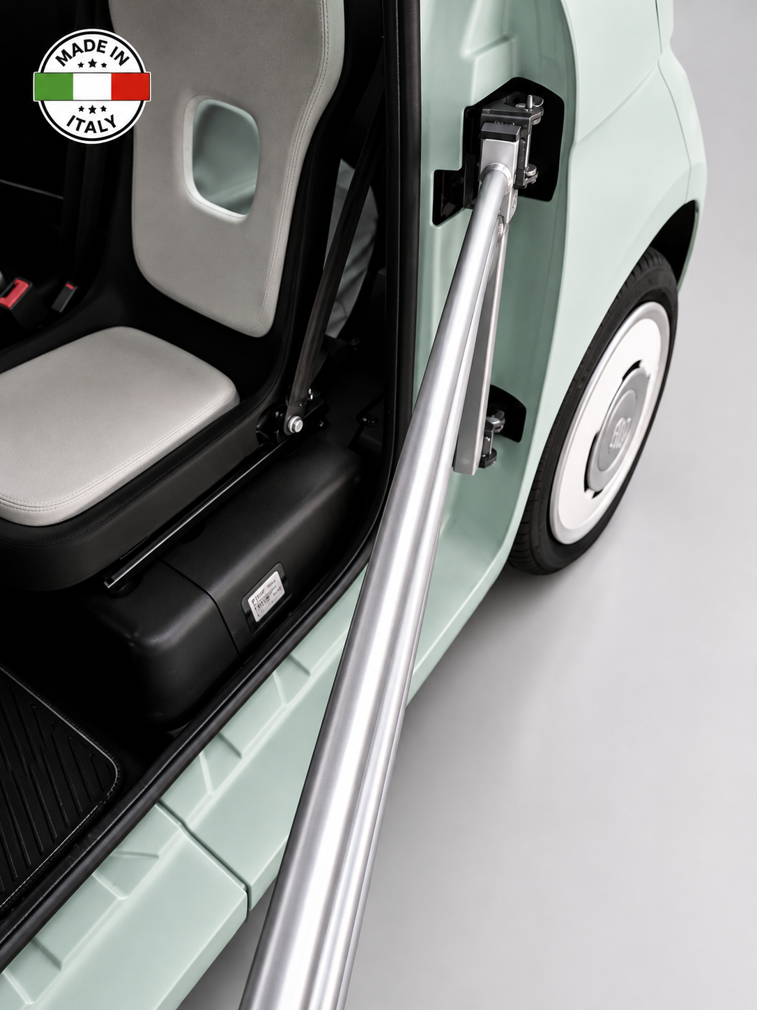 FIAT Topolino Tube Door Kit - Set of 2 Tube Doors + 2 Rear View Mirrors