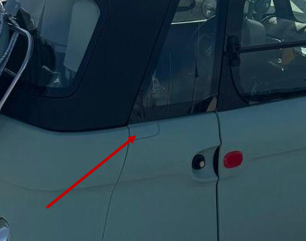 FIAT Topolino Side Panel Cover - Left Front or Right Rear 