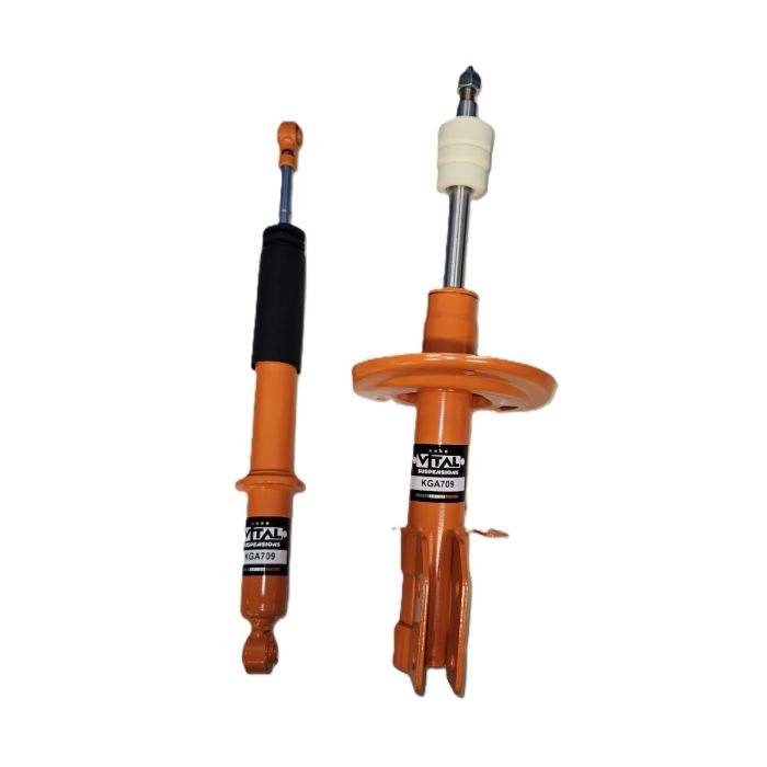 FIAT Topolino Suspension Kit - Adjustable Struts + Shocks - Set of 4 FIAT Topolino Suspension Kit - Adjustable Struts + Shocks - Set of 4