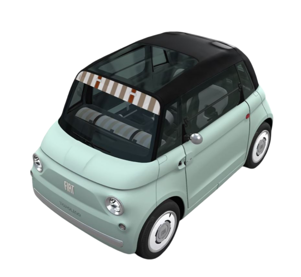 FIAT Topolino Decal Kit – Roof + Windshield - Dolcevita
