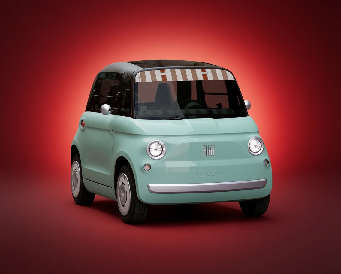 FIAT Topolino Decal Kit – Roof + Windshield - Dolcevita
