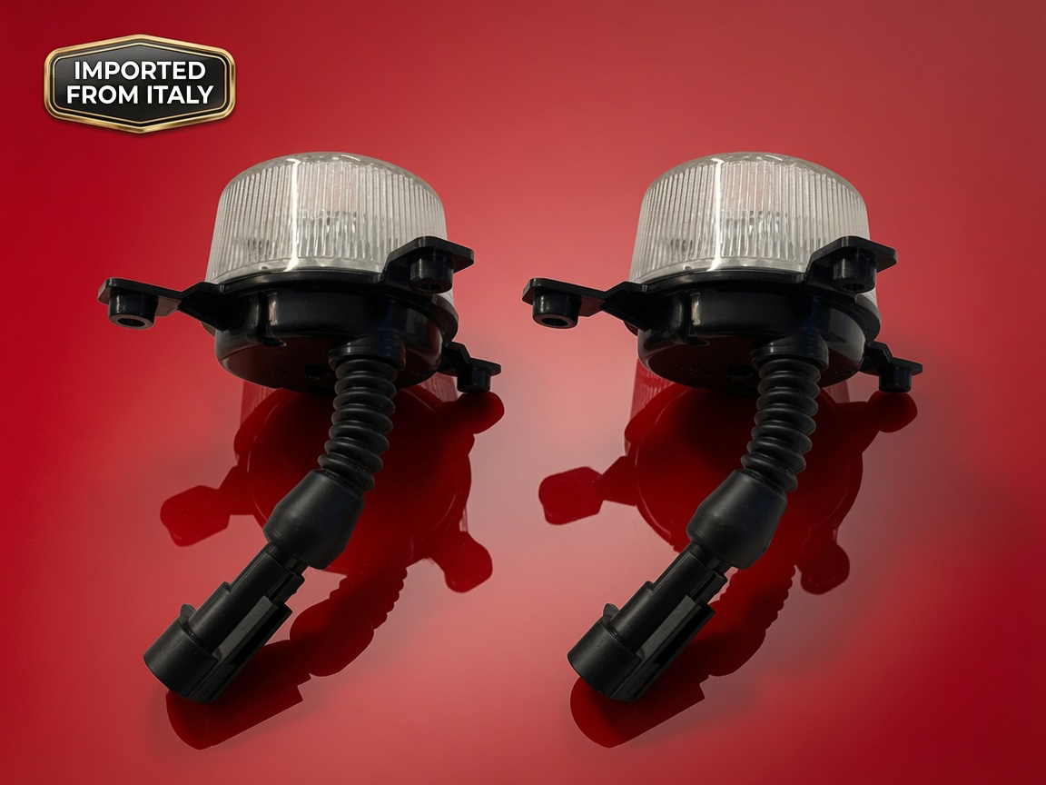 FIAT Topolino Front Turn Signal Lights - set of 2 - LED - Clear White