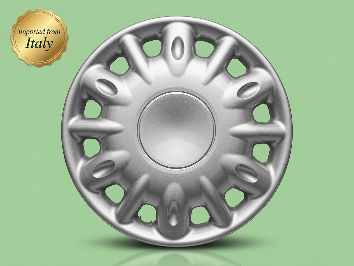FIAT Topolino Wheel Covers - set of 4 - Silver 