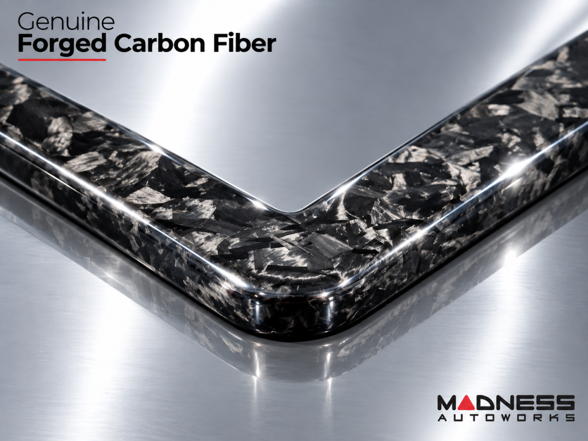 License Plate Frame - 100% Forged Carbon Fiber