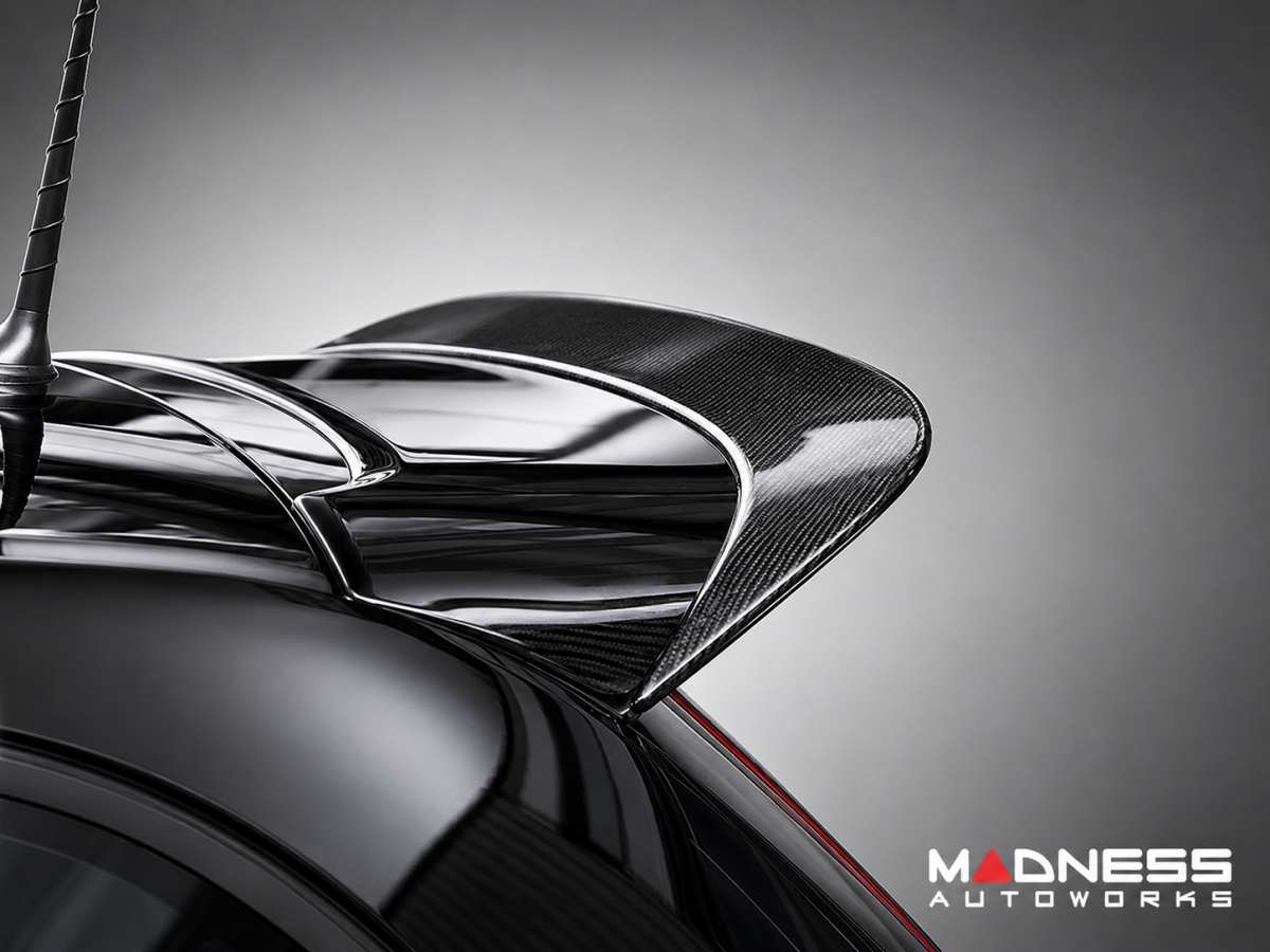 FIAT 500 ABARTH Roof Spoiler - Carbon Fiber - Duckbill  