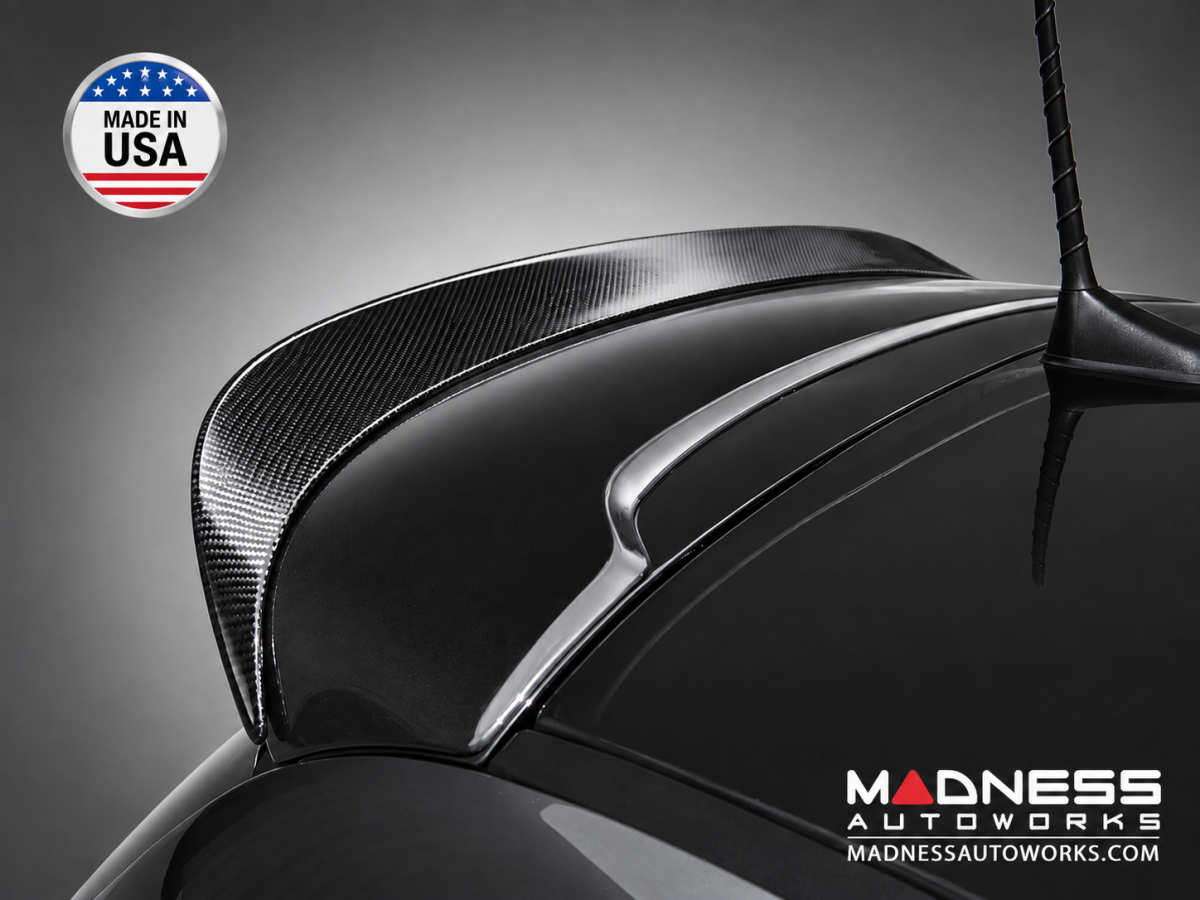 FIAT 500 ABARTH Roof Spoiler - Carbon Fiber - Duckbill  