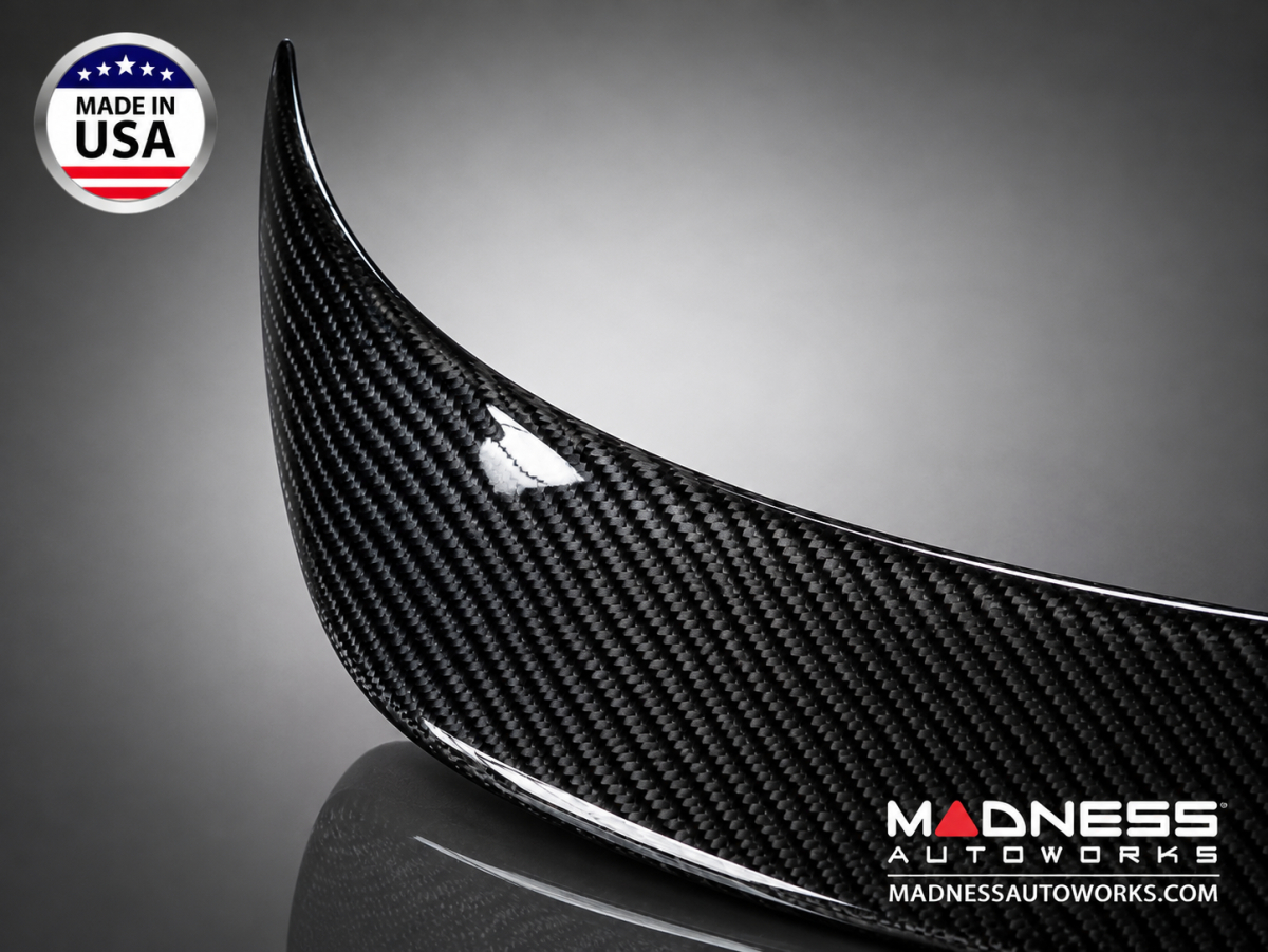 FIAT 500 ABARTH Roof Spoiler - Carbon Fiber - Duckbill  