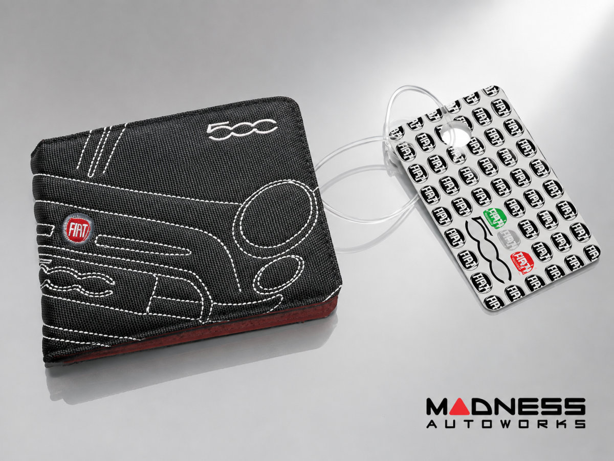 Wallet - Fiat 500 Dark Gray - Genuine FIAT
