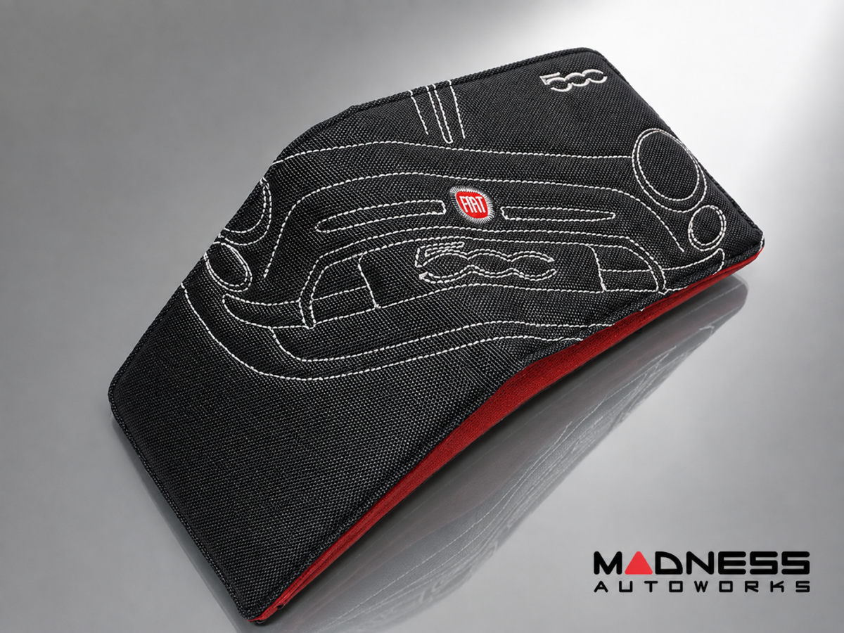 Wallet - Fiat 500 Dark Gray - Genuine FIAT